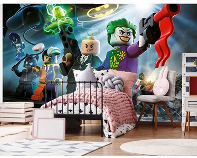 Kinderkamer Joker Legol Behang