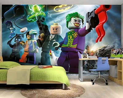 Kinderkamer Joker Legol Behang