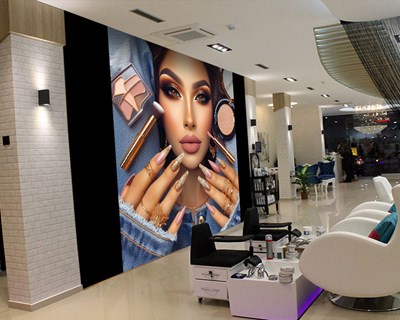 Prothese Nagel en Make-up Themabehang