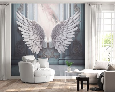 Witte engelenvleugels Wallpapers