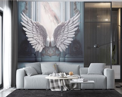 Witte engelenvleugels Wallpapers