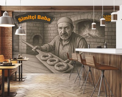 Baker thema-behang 