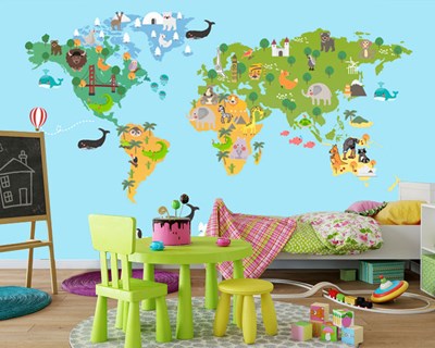 Levende Bevolking per Continent Themabehang