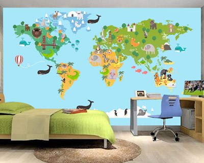 Levende Bevolking per Continent Themabehang