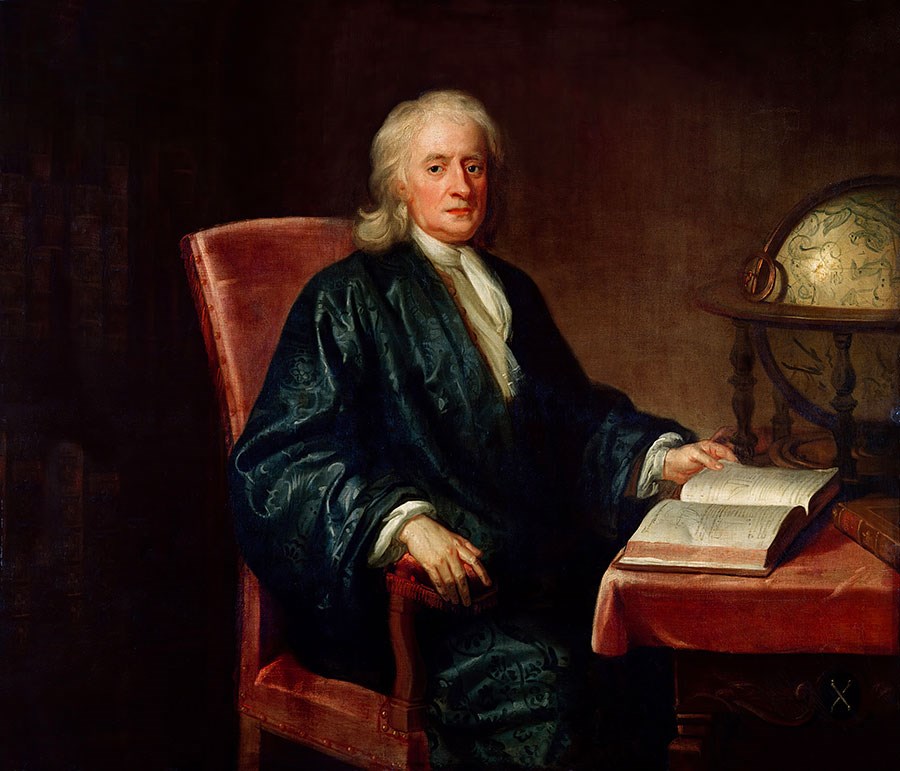 Isaac Newton Behang