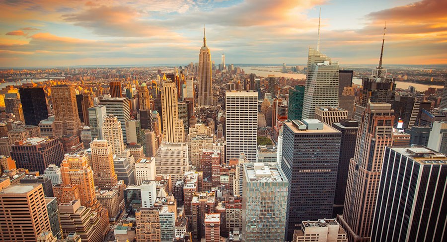 New York City Uitzicht Behang