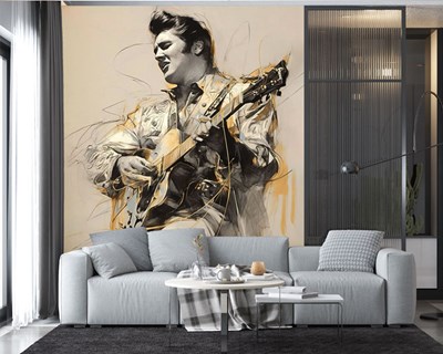 Elvis Presley Behang