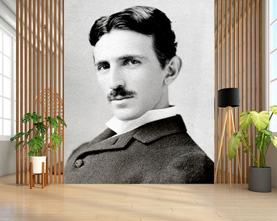 Nicola Tesla Behang