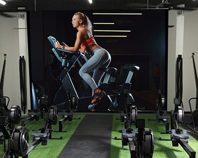 Fitnesscentrum themabehang 