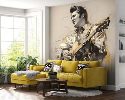 Elvis Presley Behang