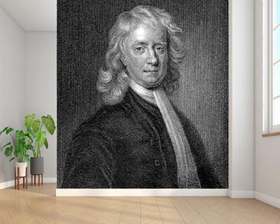 Beroemde natuurkundige Isaac Newton Behang