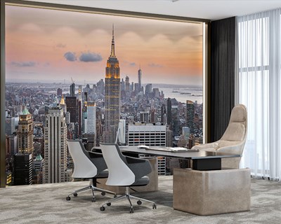 New York Landschap Behang 