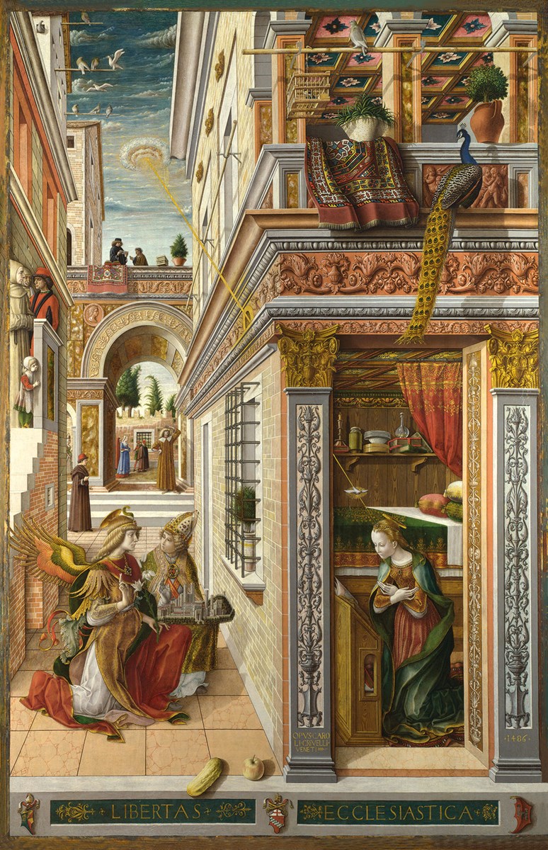 Annunciation Tafelbehang