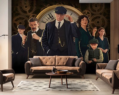 Peaky Blinders Film Karakters Behang 