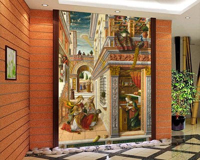 Annunciation Tafelbehang