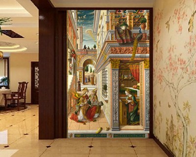 Annunciation Tafelbehang
