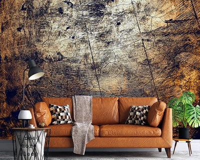 Getrommelde Muur Structuurbehang Vloer 