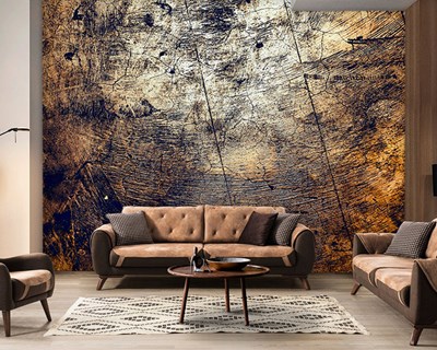 Getrommelde Muur Structuurbehang Vloer 
