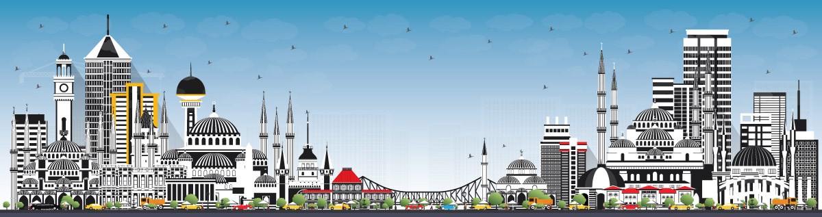 Turkije Stadsgezicht Behang 
