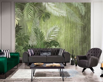 Groen Planten Thema-Behang