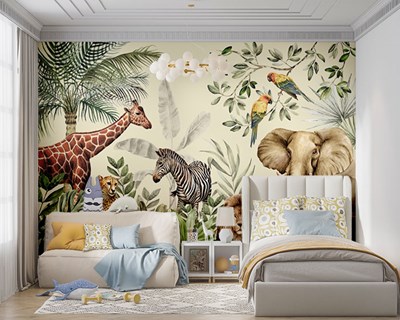 Safari Life Thema-Behang 