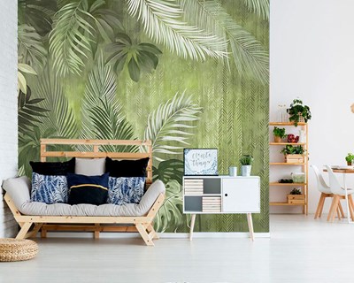 Groen Planten Thema-Behang