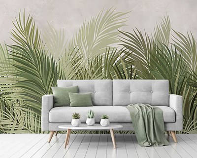 Palmbladeren Thema Behang 