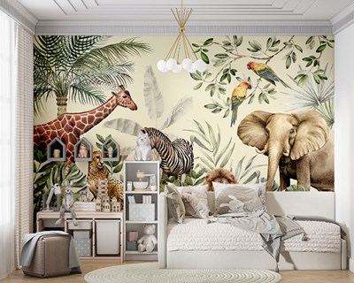 Safari Life Thema-Behang 
