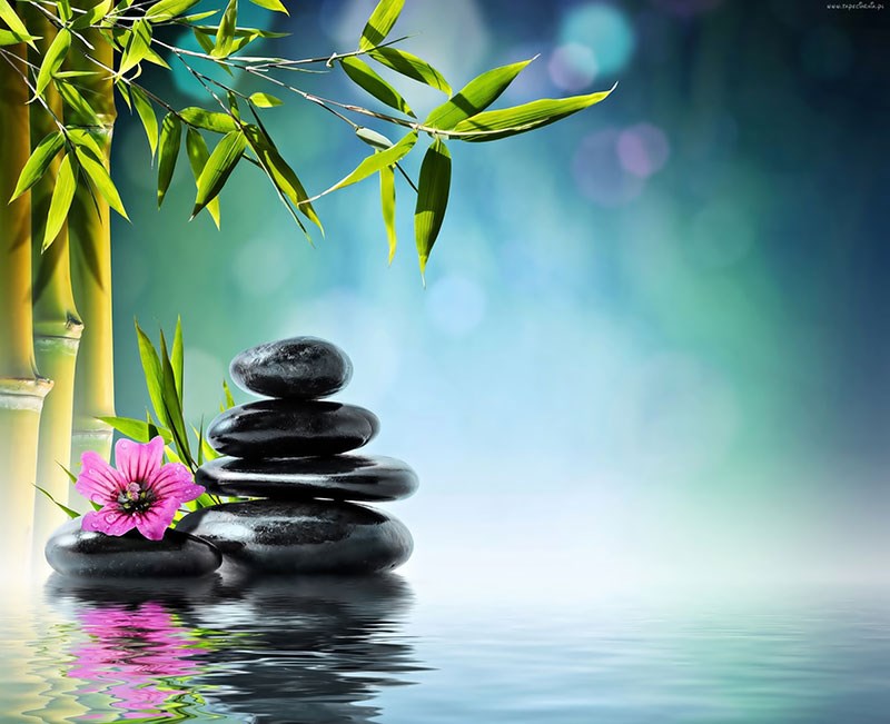 Spa en massagesalon behang 