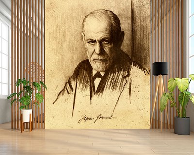 Beroemde neuroloog Sigmund Freud Behang 