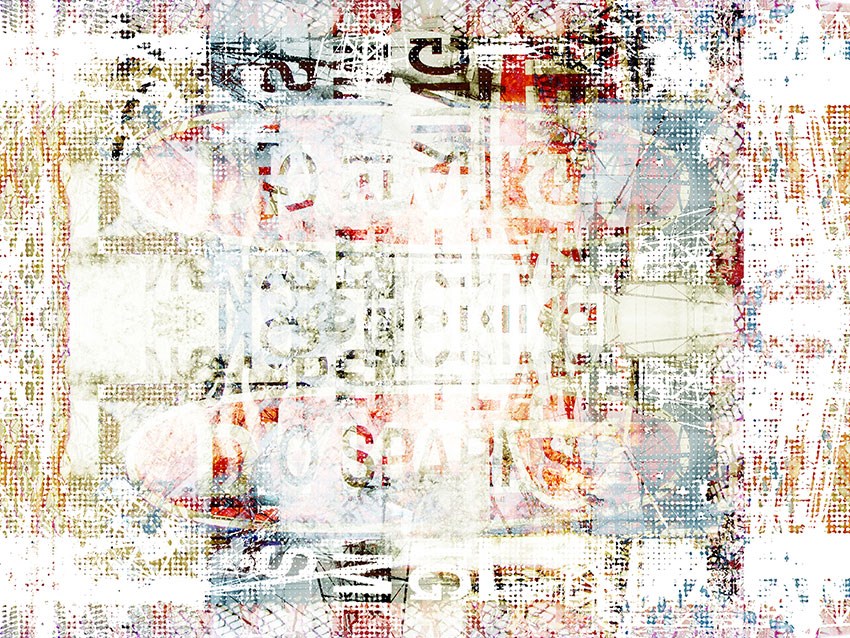 Modern abstract thema-behang 