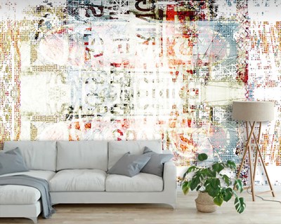 Modern abstract thema-behang 