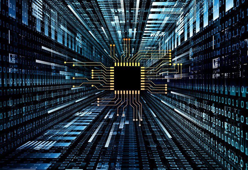 Computer Processor Thema-Behang 