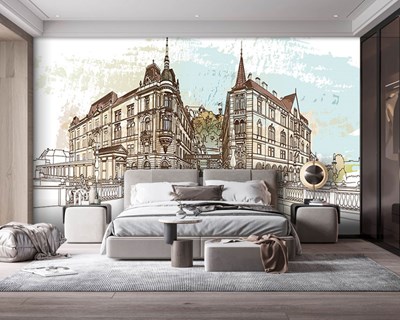 Stads- en Straatbeeld Behang