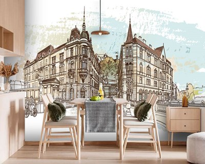 Stads- en Straatbeeld Behang