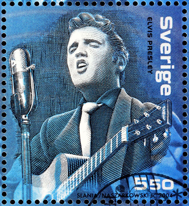 Elvis Presley Behang 