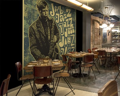 Jazz Muziek Thema Achtergronden