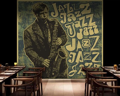 Jazz Muziek Thema Achtergronden