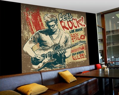 Rock Muziek Themabehang 