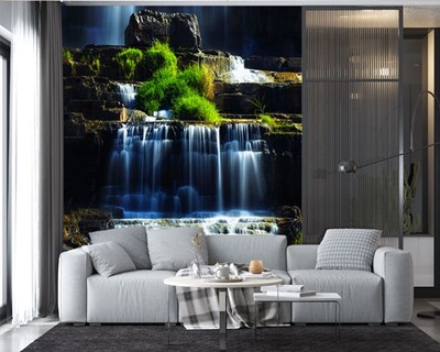 Waterval Landschap Thema-Behangers