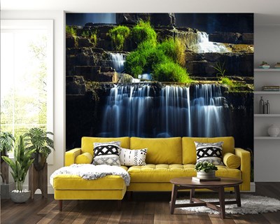 Waterval Landschap Thema-Behangers