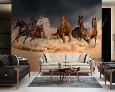 Paarden Thema-Behang 