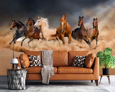 Paarden Thema-Behang 