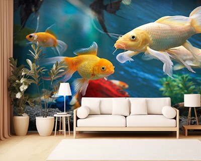 Aquarium Vis Thema-Behang 