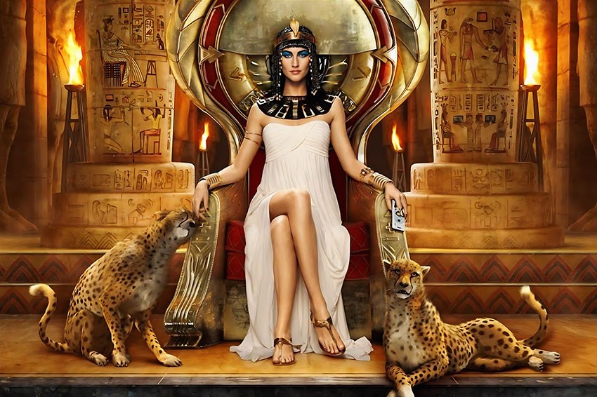 Cleopatra Behang
