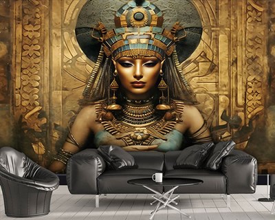 Cleopatra Schildering Behang