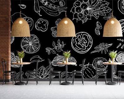 Behang voor cafés