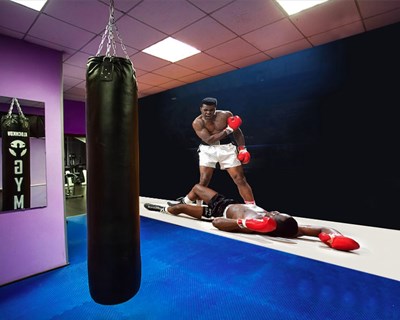 Muhammad Ali Knockout Behang