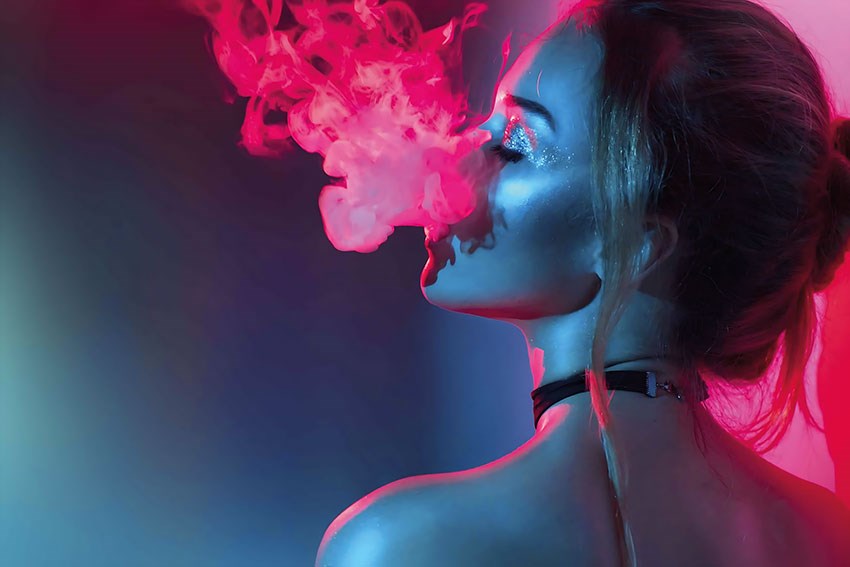 Hookah rook thema achtergronden