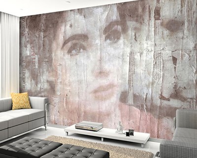 Audrey Hepburn Behang 